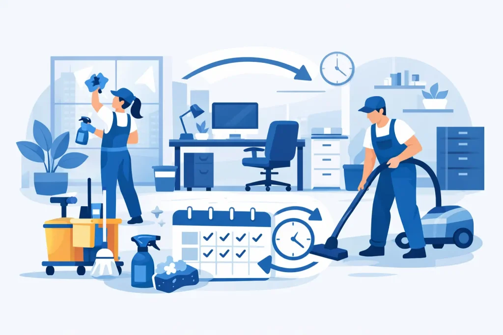 Best Cleaning Schedule for Offices That Works